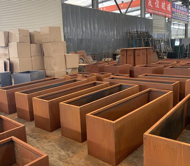 叉河镇耐候钢板花箱