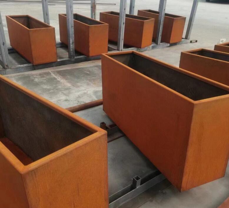 叉河镇耐候钢花箱